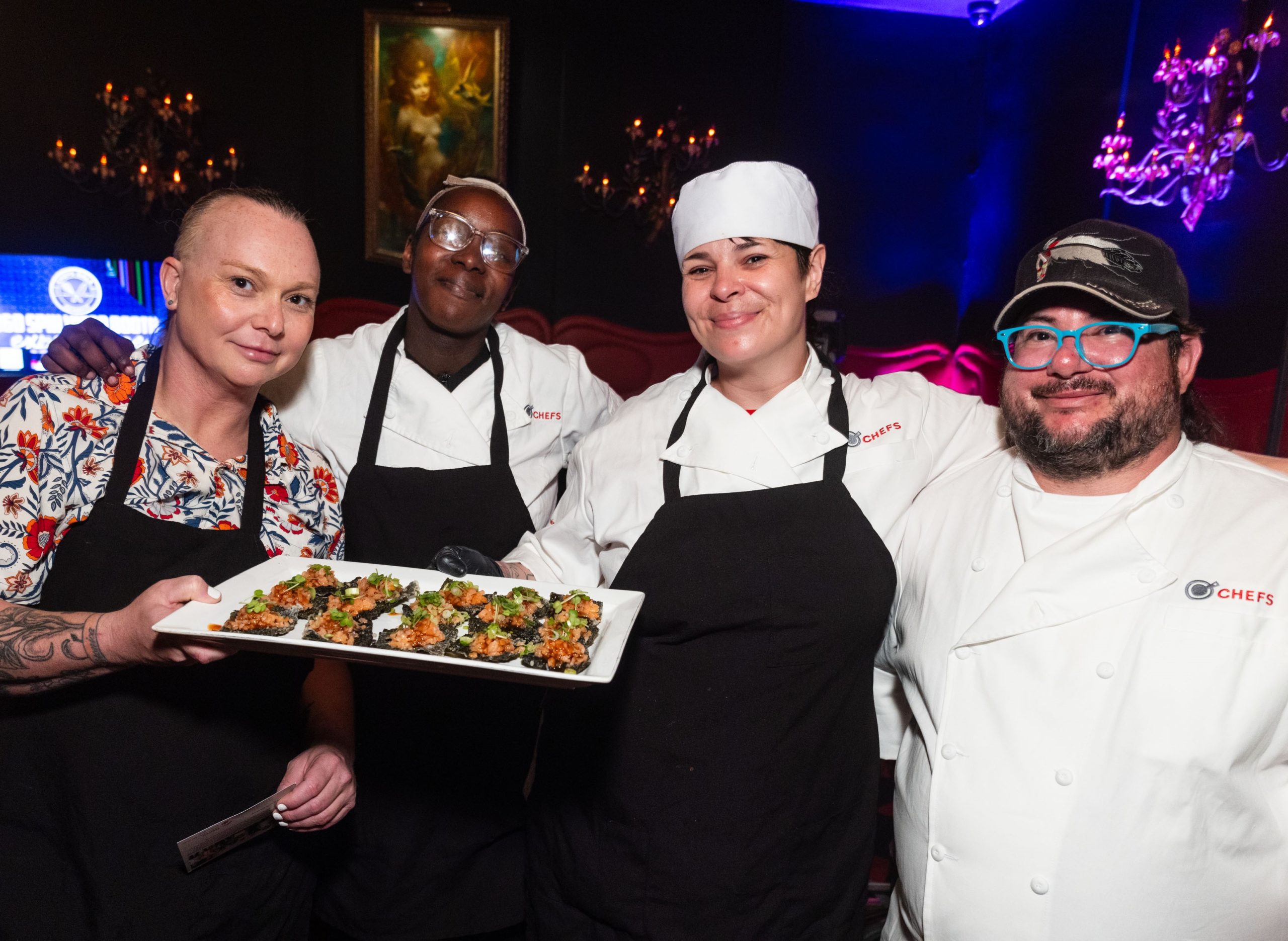 SAN FRANCISCO, CA - May 11 - Episcopal Community Services Chefs attends Episcopal Community Services (ECS) 2024 Gala on May 11th 2024 at Bimbo's 365 Club in San Francisco, CA (Photo - Drew Altizer Photography)